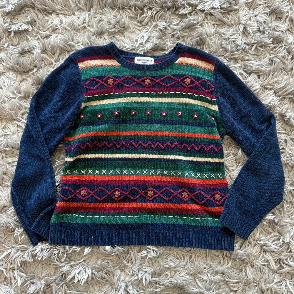 Vintage Embroidered Sweater